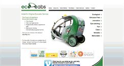 Desktop Screenshot of ecocabs.ie